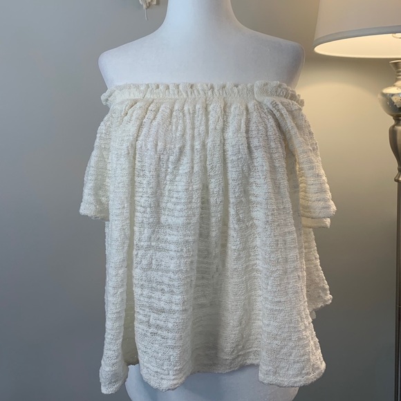 ✨Host Pick✨ Free People Thrill & Frills Lace Blouse Size Small - Picture 5 of 14